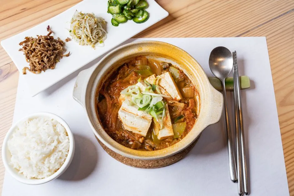전자레인지 순두부찌개